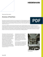 HEIDENHAINAccuracy of Feed Axes 349 843-20