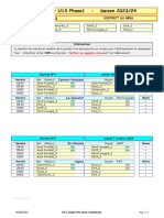 Championnat U13 Phase1 - Saison 2023/24: D3 - Poule (A)