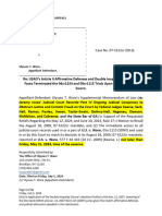 (9.6) 07.05.24 (07-5222cr) USAO's Affirmative Defenses and The Double Jeopardy Clause Terminated 04cr1224 and 05cr1115 Trials