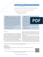 Luxación Esternoclavicular Anterior, Descripción de Técnica Quirúrgica