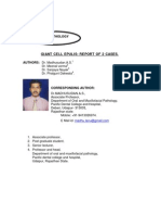 Giant Cell Epulis: Report of 2 Cases.: Oral Pathology