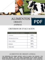 Alimentos de Origen Animal