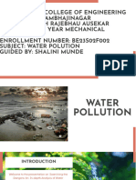 Water Pollution