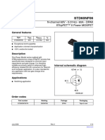 Data Sheet Mosfet D60NF06-STMicroelectronics