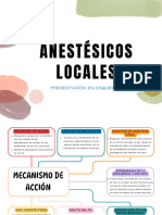 Anestésicos Locales Esquemas