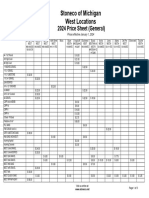 2024 Stoneco WEST General Price Sheet 10-16-23