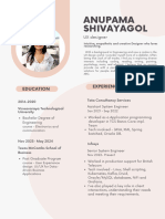 Anupama Shivayagol Resume