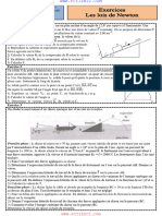 Exercices 1 Les Lois de Newton (PR Hammou Mouna)