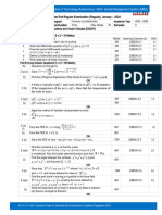 De & VC Model Paper (2024) (I - II)