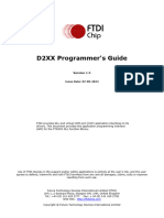 D2XX Programmers Guide