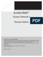 Euerka Grade 5 Module 1 Teacher Edition