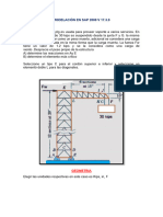 Ejercicio 2 Armaduras - Tutorial en Sap 2000 V 17