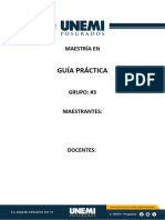 Formato de Tarea, Guía Práctica, Proyecto Aúlico