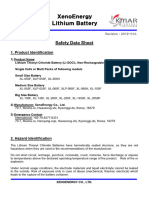 XenoEnergy Material Safety Data Sheet E