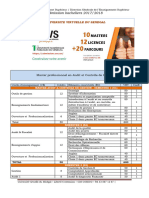 Maquette - Master - Audit Et Contrôle de Gestion