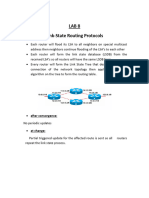 Lab 8 Link-State Routing Protocols