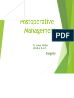 Lecture 3-Postoperative Management