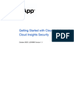 LD00880 Getting Started With Cloud Insights and Cloud Secure v1 1