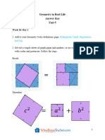 Geometry in Real Life Quarter 2 Answer Key 7-10-22