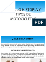 Modulo Historia y Tipos de Motocicletas