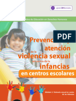 Violencias Sexual en La Escuela