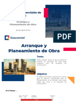 Clase 3 - Planeamiento de Obra