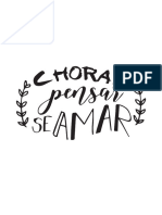 Livro Chorar, Pensar, Se Amar PDF