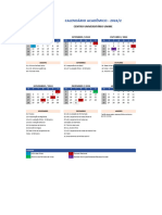 Calendário Acadêmico 24.2 - CENTRO UNIVERSITÁRIO UNIME