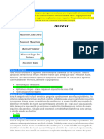 MS-900 - Exame Topics Portugues