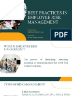 HRM - Risk Management