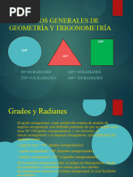 GeomertÃ A y Trigonometrã A