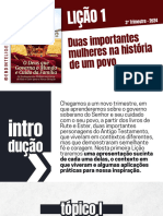 Lição 1 Duas Importantes Mulheres Na História de Um Povo Ebd Inteligente