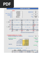 Diseño de Columna