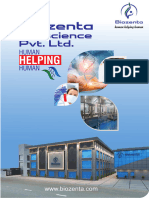 829 BIOZENTA LIFESCIENCE PVT. LTD. Company Brochure 20220917234302