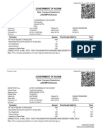 Form Cash Receipt Report