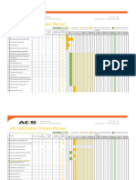 API Certification Project Planner