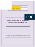 Violencia Sexual Discapacidad Intelectual PDF