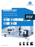 Bizhub C287 DATASHEET v2