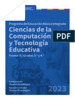 Ciencias de La Computación y Tecnología Educativa - Tramo 3