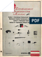 GE Entertainment Semiconductor Almanac 1969