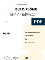 Présentation Procédures Double Diplôme ENAC - EPT