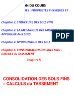 Consolidation Et Tassement