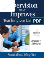 Supervision That Improves Teaching and Learning Strategies Techniques (Susan S. Sullivan Jeffrey G. Glanz) (Z-Library)