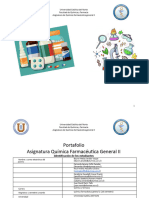 Portafolio Asigntura Quimica Farmaceutica General II (Alumnos)