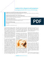 Scorpion Sting in Southern Africa: Diagnosis and Management