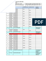 Semester Calendar First Semester 2024-2025 Start 27TH July