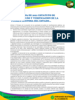 Decreto 003 de 2021 Estatuto de Reaccion, Uso y Verificacion de La Fuerza Legitima Del Estado