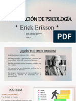 Erick Erickson y Su Importancia en La Psicología