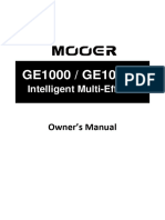 Manual Mooer Ge1000