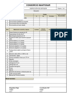 Inspección de Equipos de Emergencia